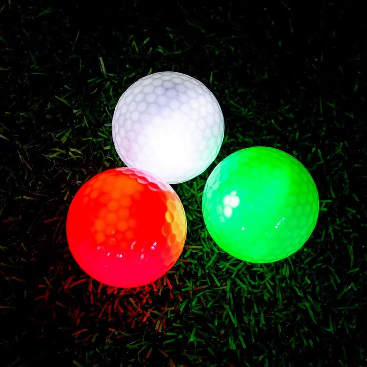Glow in the Dark Golf Balls,Led Light up Glow Golf Ball for Night Sports,Super Bright,Colorful and Durable