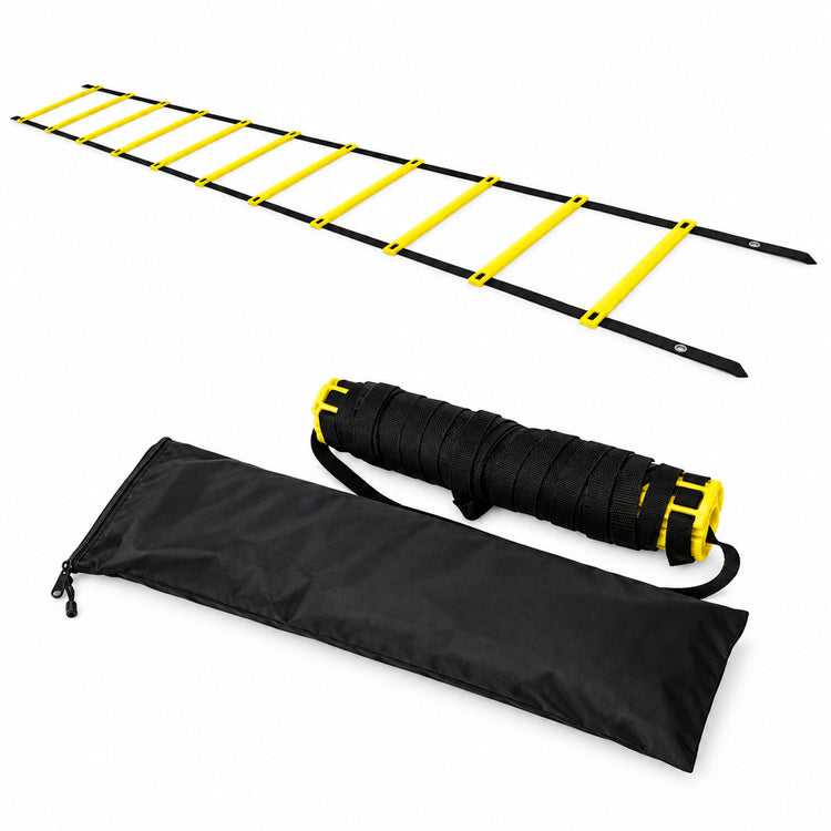 Agility Ladder Football Training Speed and Balance Training Footwork Nylon Strap Jumping Ladder Football Training Energy Ladder