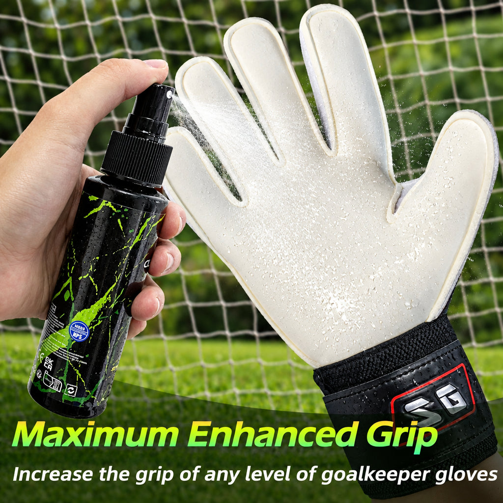 Clbort Goalkeeper Glove Grip Spray, MSDS Certified Goalie Glove Glue, 100Ml