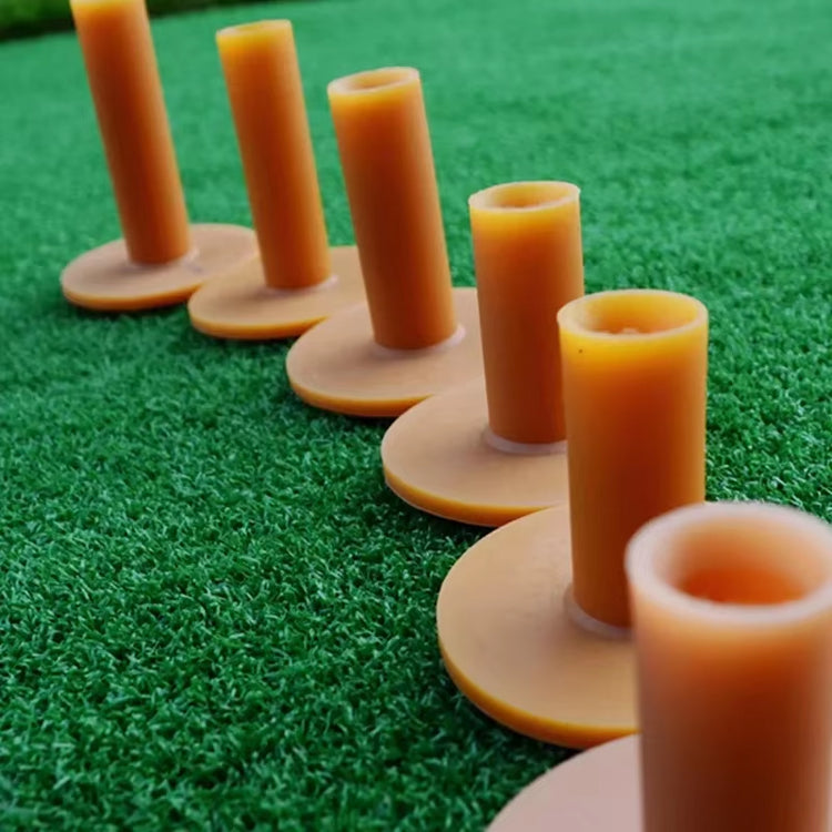 4Pcs Training Practice Tee Mat Golves Ball Hole Holders Beginner Trainer Practice Rubber Golf Tee Holder QT001