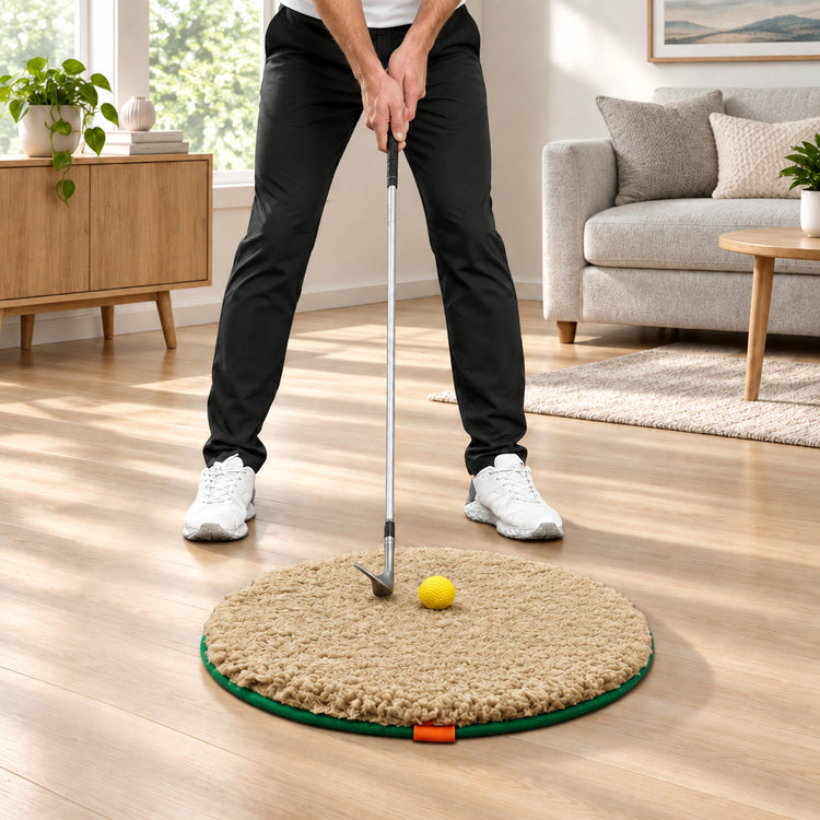 Golf Bunker Practice Mat Golf Chipping Mat Sports Chipping Training Simulator for Backyard Indoor Living Room Outdoor Yard