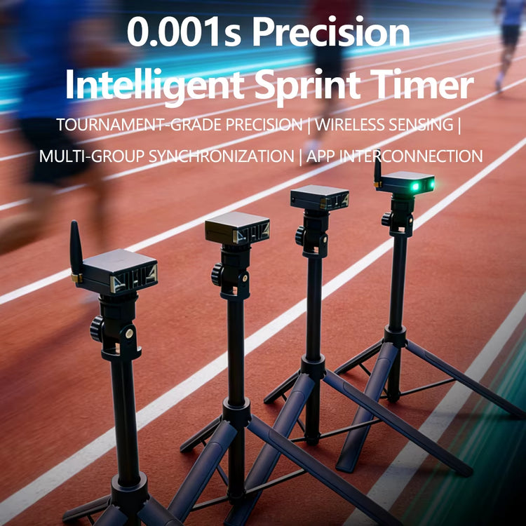Smart Infrared Sprint Timer with Photoelectric Gate 0.001S Accuracy Photocell IR Sensor Millidash