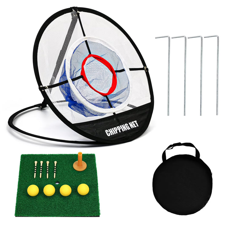 Portable Indoor with Golf Hitting Mat