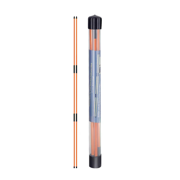 Golf Alignment Sticks 2 Sets 48Inch Alignment Practice Rods Golf Swing Training Tools Collapsible 5 Colors Golf Accessories